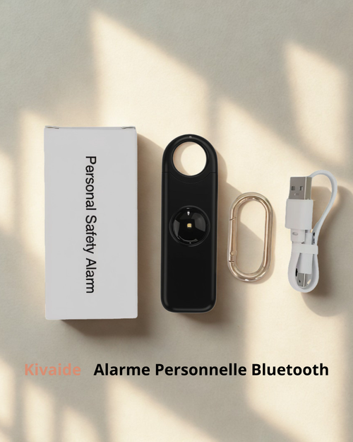 Alarme personnelle Bluetooth avec SOS et localisation via smartphone